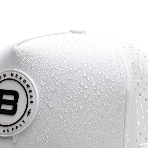 Image of BRIMZ Outdoor Performance Hat - Water & Sweat Resistant Hats - Breathable & Moisture-Wicking Snapback