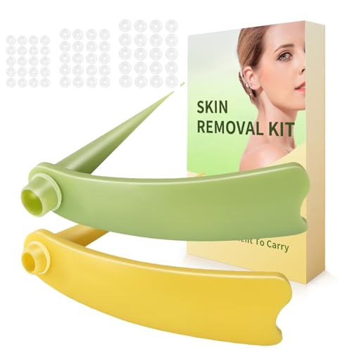 Midjustty Dual-TROL Skin Tag Removal Kit At-Home Skin Tag & Wart Removal System Easy Operation with Two Size Options