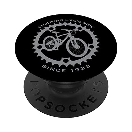 Ciclista de montaña de 100 años: ciclismo 1922 100 cumpleaños PopSockets PopGrip Intercambiable