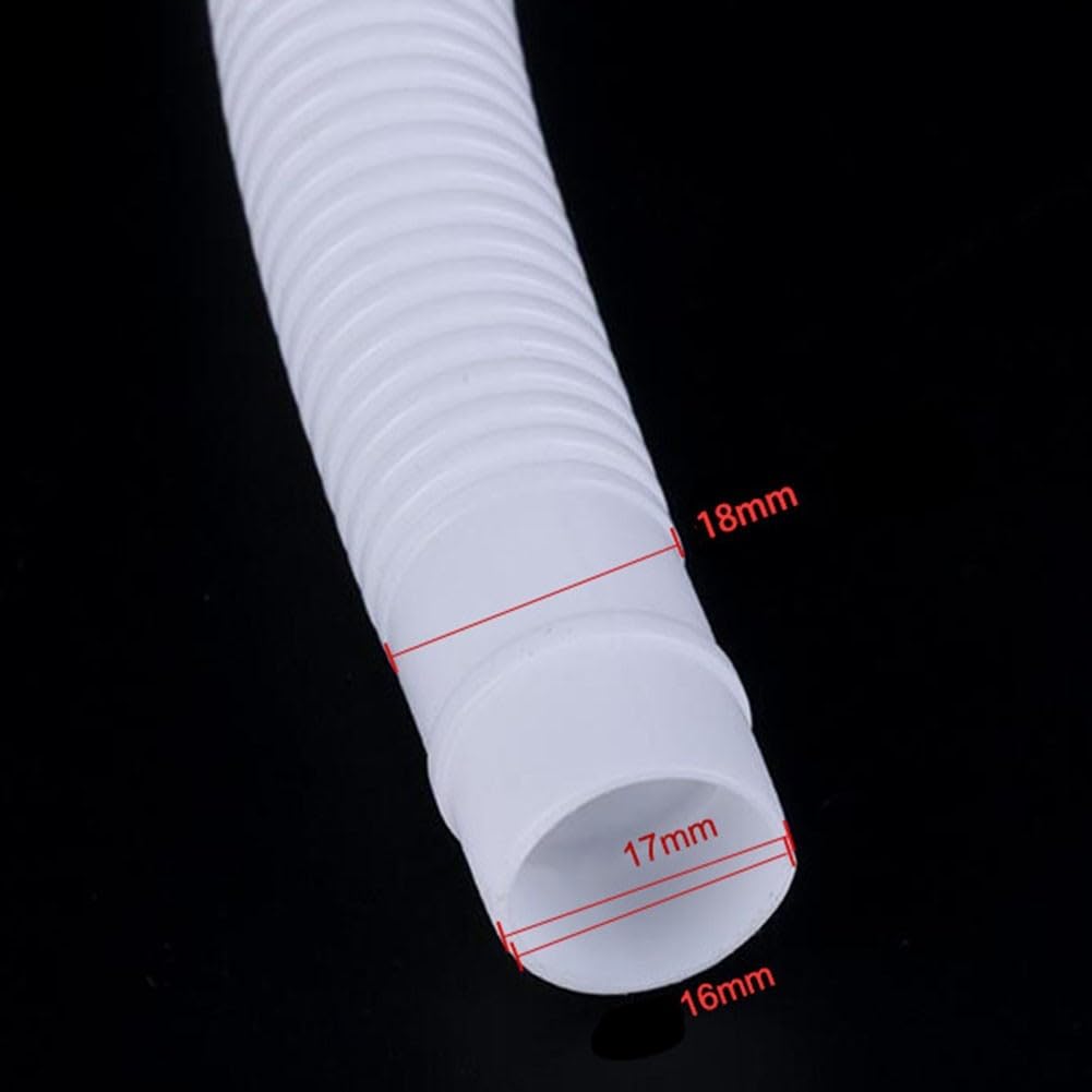 Tubo di prolunga universale del， Tubo flessibile di ingresso dell'acqua for scarico lavatrice e condizionatore d'aria, lunghezza 25 m(5M)