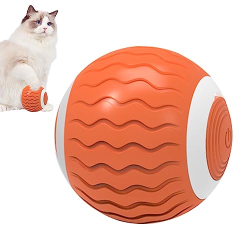 brinquedo gato interativo inteligente - Brinquedo gato interativo | Bola recarregável elétrica silic