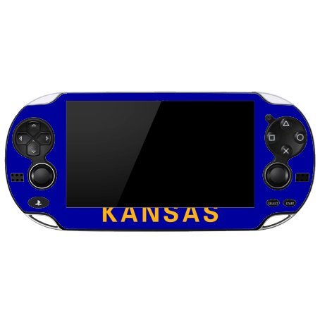 Kansas State Flag Vinyl Decal Sticker Skin by ElitePrinting for Playstation Vita