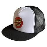 signum herren jacke verstellbarer Verschluss Santa Cruz Herren Kappe Classic Dot Mesh Cap