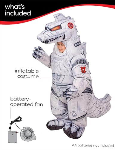 Disfraz Inflable Mechagodzilla para Niños miniatura 2