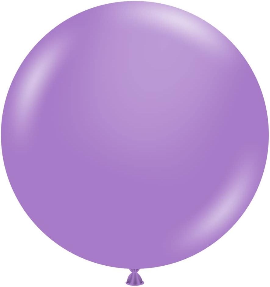 Tuftex Lavender Party Latex Balloons, 24", (24025)