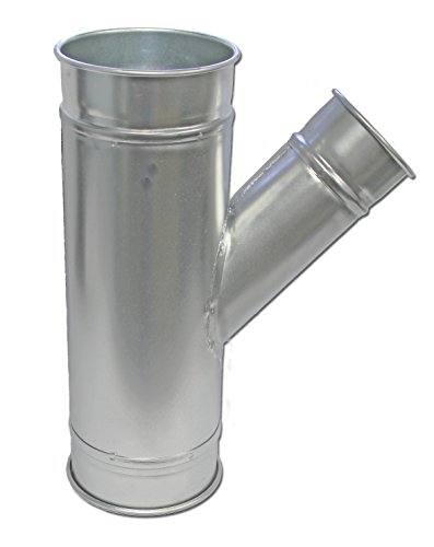 U-Duct - Dust Collection Branch Fitting, 22 x 22 x 7 for Clamp-together Duct (Compatible with Nordfab, Quick-fit, QF, KB, US Duct, Ducts Inc., Grizzly Duct)