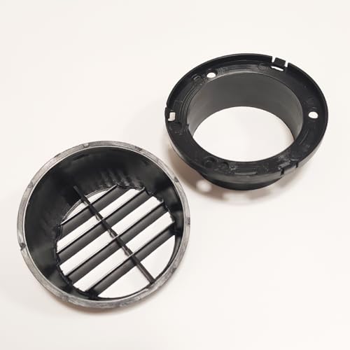 CYDZSW 75mm/3inch Diesel Engine Parking Heater Duct Vent Outlet,360° Rotatable Universal Warm AC Heat Air Conditioning Ducting Vent Outlet for Chinese Webasto Eberspacher Propex 2KW 5KW 8KW Heaters - Thumbnail 5