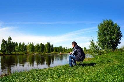 Image of Portable Foldable Tripod Camping Stool - Lightweight 3-Leg Travel Chair with Steel Frame & Carry Strap, Compact Outdoor Folding Seat for Camping, Fishing, Hiking