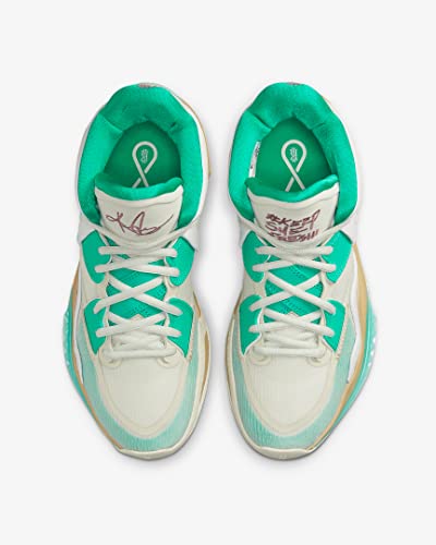 Image of Nike Kyrie Infinity 1 World 1 People DO9614-800 Safety Orange /Gorge Green /Sesame /Black Men's Basketball Shoes