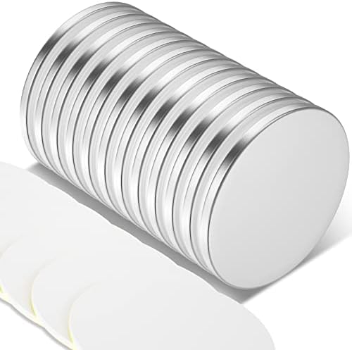 MIN CI 40 sztuk mocnych mini magnesów  8 x 2 mm, okrągłe, małe magnesy neodymowe, płaskie, silne magnesy do tablicy magnetycznej, lodówki, białych tablic suchościeralnych, do zdjęć