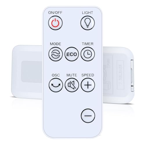 Snrigw Remote Control Replacement Fit for 4UMOR DC Standing Fan, 16 inch Pedestal Fan ‎HTS-F185