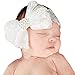Miugle Baby Girl Lace Headbands with Big Bow