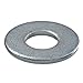 Crown Bolt 30042 3/8 Inch Zinc-Plated SAE Flat Washers, 50-Count