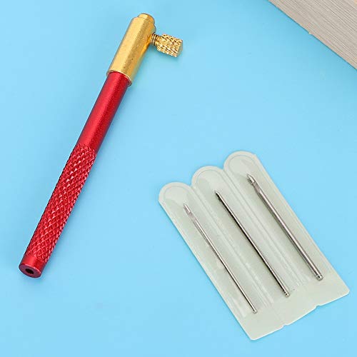 Image of Embroidery Kit, DIY Craft Embroidery Beading Crochet Non‑Slip Ergonomic for Hand‑Made Crafts for Embroidery Beading(Aluminum French Embroidery Needles)