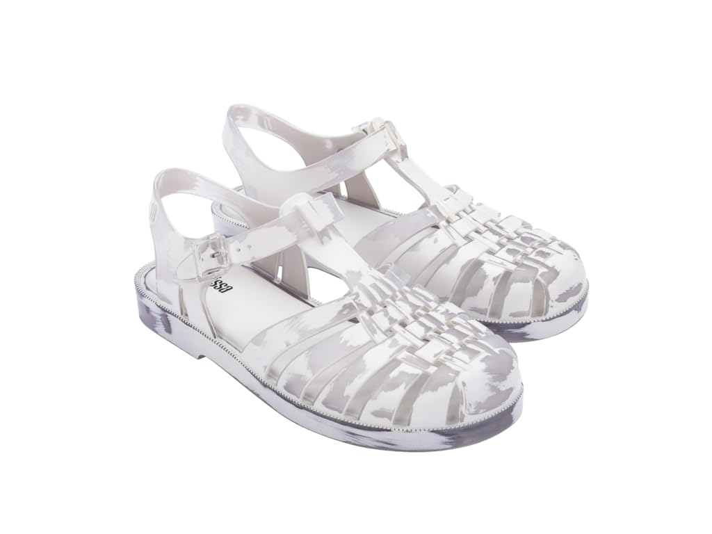 Melissa Unisex Possession Brushed Ad Fishing Sandal, clear, 39/39.5 EU