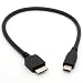 Produktbild OpenII, USB-C-auf-Micro-USB-Kabel, USB 3.1 Typ C auf Micro B (Micro USB) für WD my PassPort HDD Festplatte, 30cm