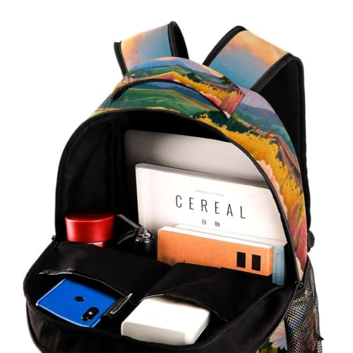 Mochila escolar impermeable de copos de nieve para proteger tus libros 4