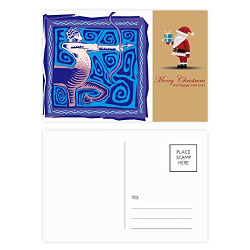 Cartes postales Sagittaire et Noël mexicain lot de 20 pièces pour correspondances