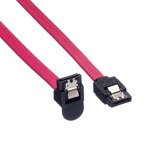 Cable de datos SATA Roline 0.5 m rojo miniatura 3