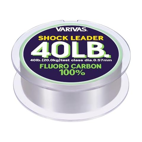 Shock Leader Fluorocarbon 40lb. (#12) Cover