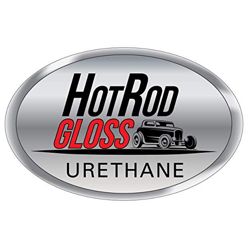 Custom Shop Hot Rod Black - Hot Rod Gloss Urethane Automotive Car Paint, 1 Quart Kit
