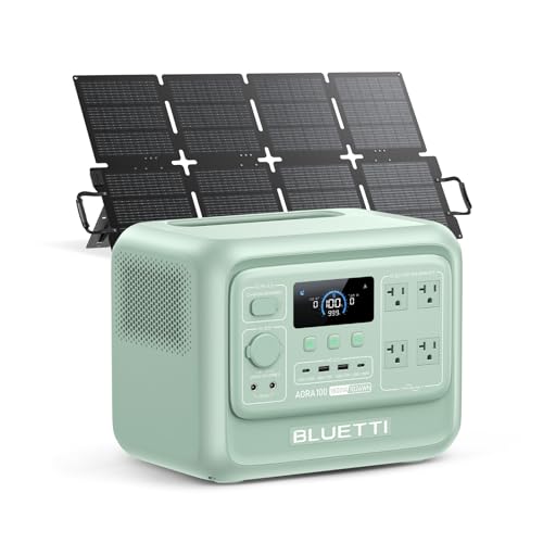 BLUETTI AORA 100 V2 ポータブル電源 Amazon.co.jp: BLUETTI ポータブル電源 AORA100 V2 130Wソーラーパネル