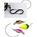 Joyeee Fish Stringer for Kayak, with 9-Snap Large Fish Hooks Lock and Fish Float, Silent Fishing Stringer Holder for Catfish Live Fish, Trout Fishing Gear and Equipment, Long 6 m/19.7 Foot, Gold
