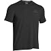 Under Armour Men's Charged Cotton Sportstyle T-Shirt, Black/Steel, XXX-Large