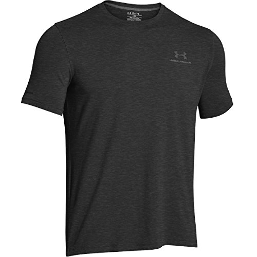 T-Shirt Homme Under Armour 1257616-001 maillot sport respirant noir