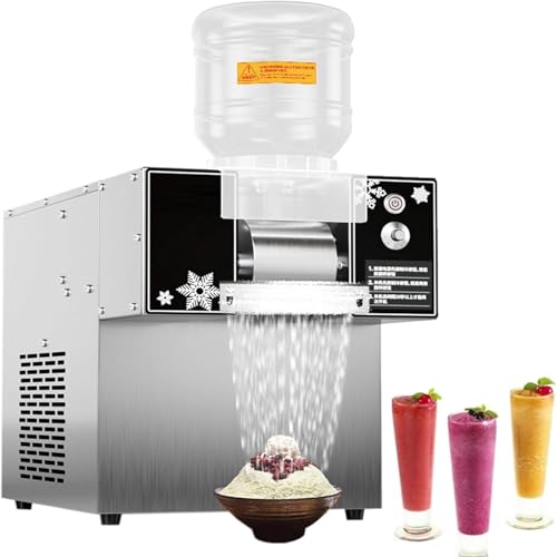 Snowflake Ice Maker,Commercial Snowflake ice Machine,Electric Tabletop Snowflake Crusher for Restaurant,Supermarket,CafeCommercial,60