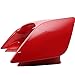 IKON MOTORSPORTS Pre-Painted Trunk Spoiler, Compatible with 2012-2016 Subaru Impreza & 2015-2021 WRX STI, STI Style ABS Painted #M7Y Pure Red Trunk Wing