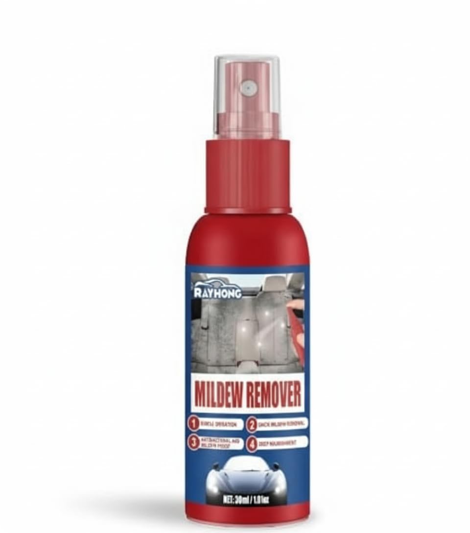 NALACAL No-Rinse Automotive Foam Cleaner, Practical Cleaning Solution for Vehicle Interiors, Leather Seats, Vinyl and Upholstery Convenient, Easy-to-Use 30ml Spray for Thorough Maintenance and Care