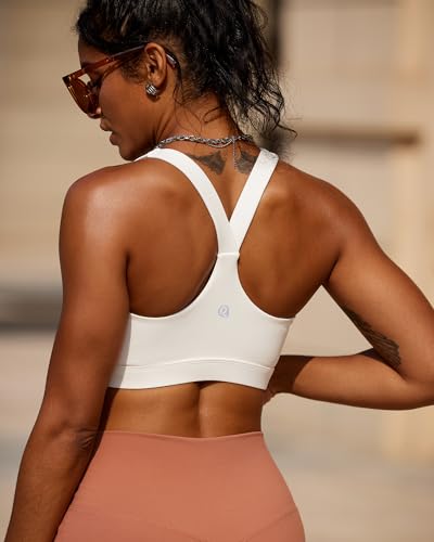 Image of RUNNING GIRL Sports Bras for Women, Molded Cup High Impact Sports Bra Workout Bras for Women High Support Racerback