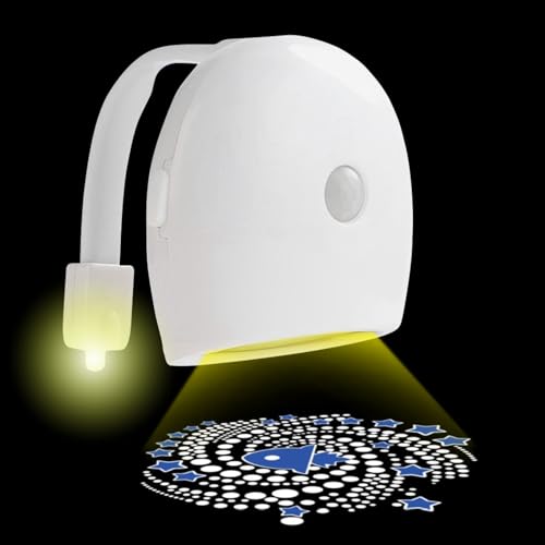 Generisch Toilettenbeleuchtung Bewegungserkennung | Sanftes Bewegungsaktiviertes Badezimmer Nachtlicht - Haushaltsgeräte Und Zubehör Für Kinder Senioren Gäste Außen WC Kleinkind