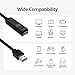 SIIG USB 3.0 Active Repeater Cable 15-Meters, USB Extension Cable for USB Flash Drive, Hard Drive, VR, Printer, Camera (JU-CB0711-S1)