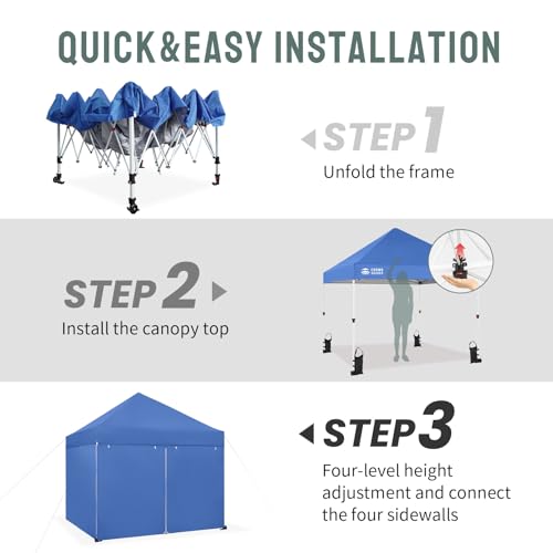 CROWN SHADES 10x10 Pop Up Canopy