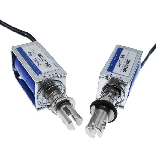 Électroaimant 24V 12V solénoïde push pull pour automatisme - 2
