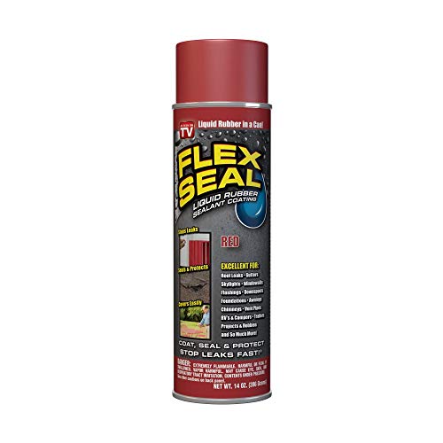Flex Seal Spray Rubber Sealant Coating, 14-oz, Red Flex Seal Spray Rubber Sealant Coating, 14-oz, Red