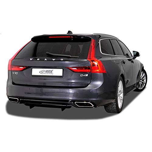 Diffusor U-Diff RDX Racedesign para Volvo S90/V90 R-Design 2016- en poliuretano duradero 2