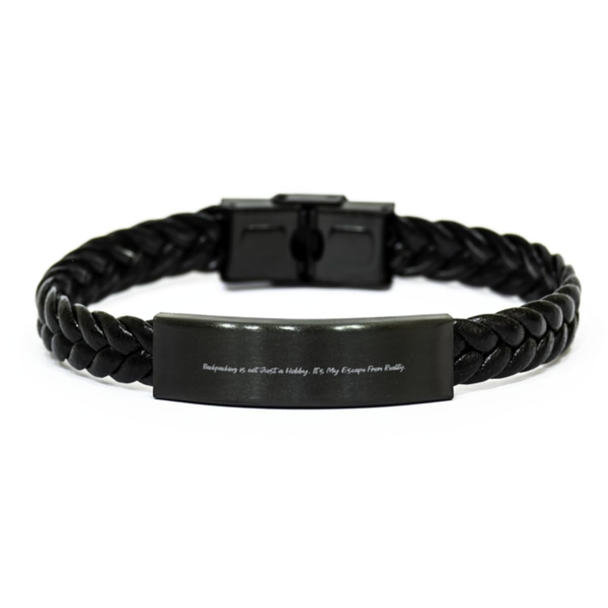 Mother's Day Thoughtful Gifts, Unique Braided Leather Bracelet for Men, Gifts from Friends, Adventure Inspired Accessories