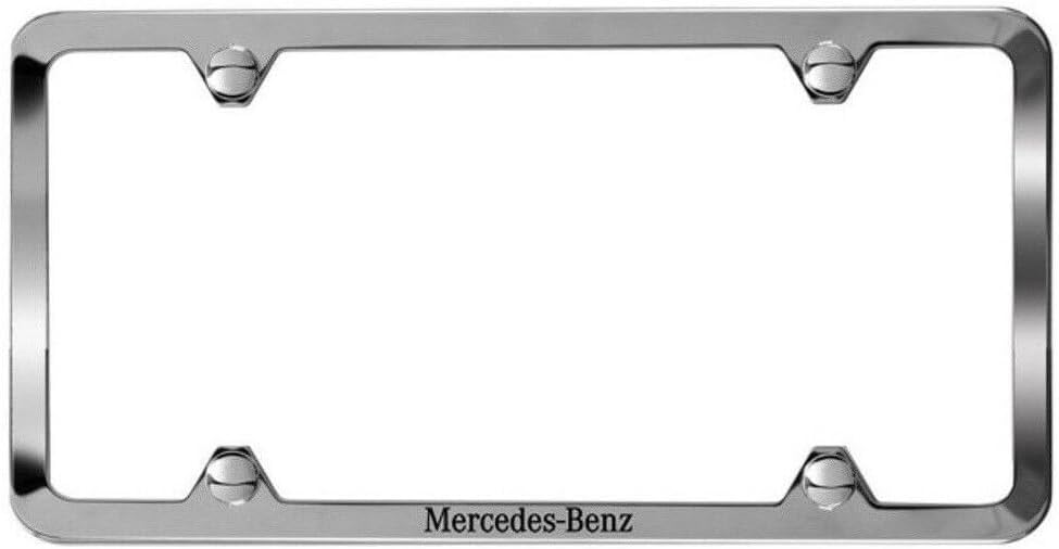 Mercedes Benz Genuine Q-6-88-0124 - Slim-LINE Frame,Polished Stainless Stee
