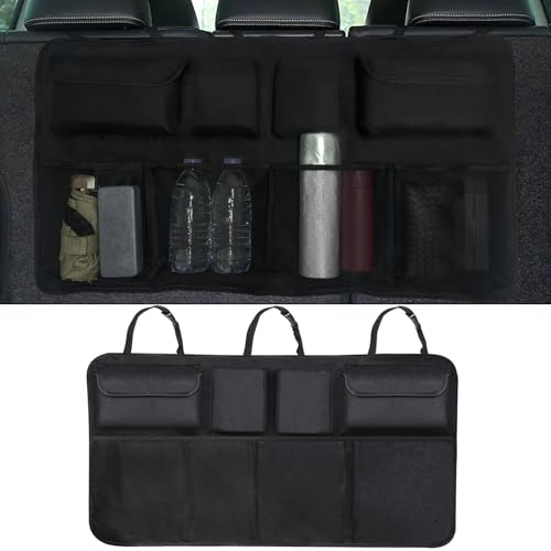 Fycarni Car Trunk Organizer, Backseat Hanging Storage with Adjustable Straps,Large