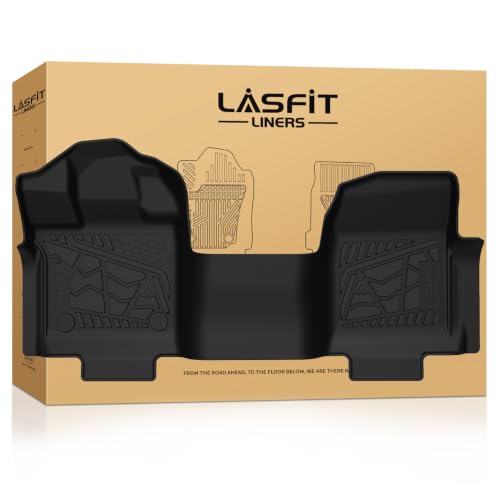 Image of LASFIT Mats for 2015-2026 Ford F-150 Regular Cab Bench Seat Vinyl Floor