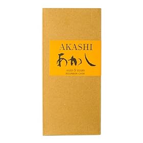 Akashi Japanese Single Malt Bourbon Cask 5 Year Old Whisky.50cl. 50% ABV