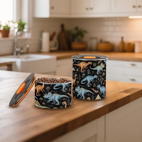 Contenedor hermético de acero para café 900ml miniatura 6
