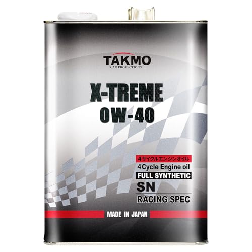 Amazon | TAKUMIモーターオイル(AKTJAPAN) エンジンオイル 0W-40 4L 4