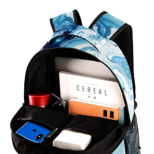 Mochila informal para libros Torre Eiffel multicolor con compartimento para laptop 4
