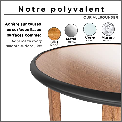 Protège-bord bébé et senior pour sécuriser les tables noires