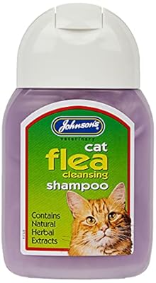 Johnsons Cat Flea Cleansing Shampoo 125 ml