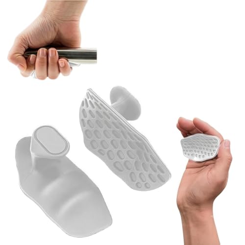Stomaroy Rubber Fingerless Anti-Slip Gym Hand Grips, Black, for Weight Lifting, Dumbbell, and Workout